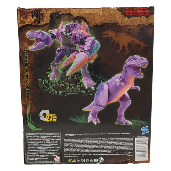 Transformers War for Cybertron Kingdom WFC-K10 Leader Megatron Beast Wars New - Picture 2 of 12
